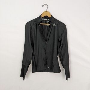 Womens Black Adidas XS running jacket